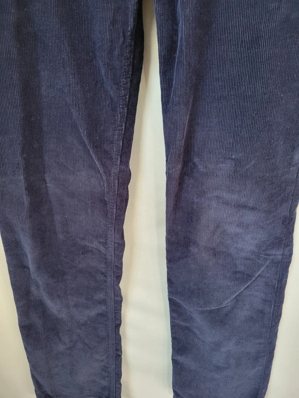 Lands' End Boys Cord 5 Pocket Pants Navy Blue 16